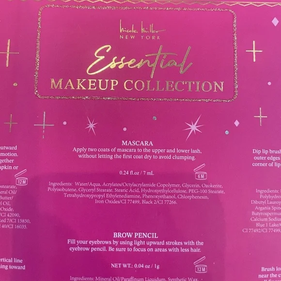 Nicole Miller Essential Makeup Collection Gift Set | New in Box - Picture 3 of 5
